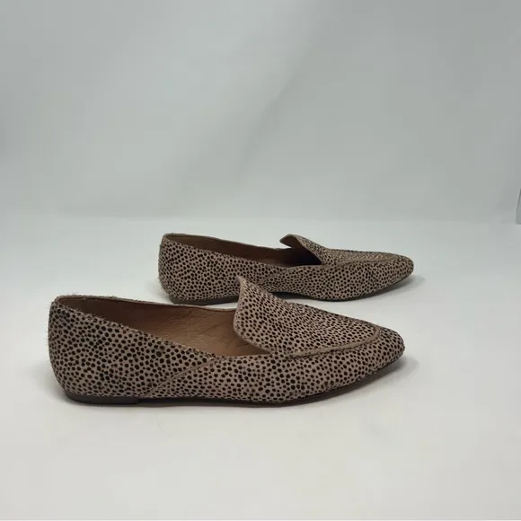 Madewell Frances Skimmer Calf Hair Loafer Shoes Women Size 7 Preppy
