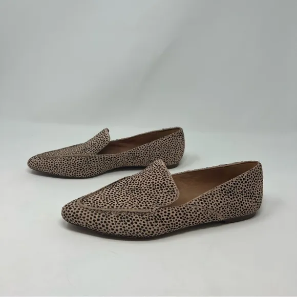 Madewell Frances Skimmer Calf Hair Loafer Shoes Women Size 7 Preppy