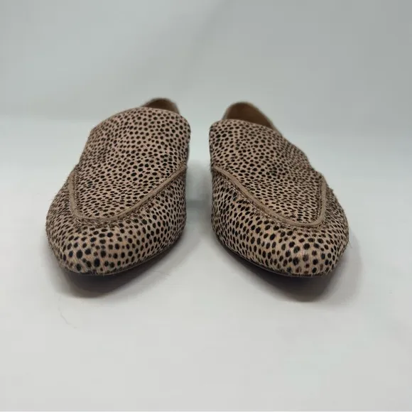 Madewell Frances Skimmer Calf Hair Loafer Shoes Women Size 7 Preppy