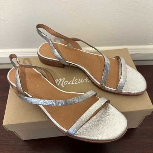 Madewell heide  leather upper&amp; lining  sandal size 7 and 7,5