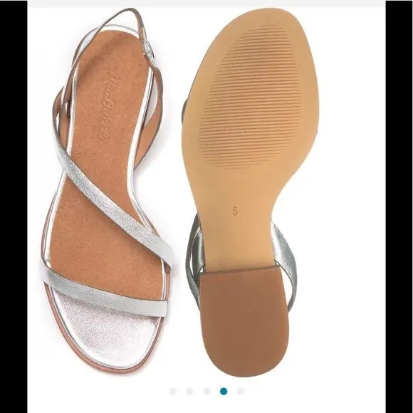 Madewell heide  leather upper&amp; lining  sandal size 7 and 7,5