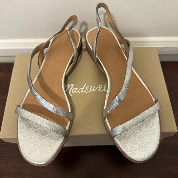 Madewell heide  leather upper&amp; lining  sandal size 7 and 7,5