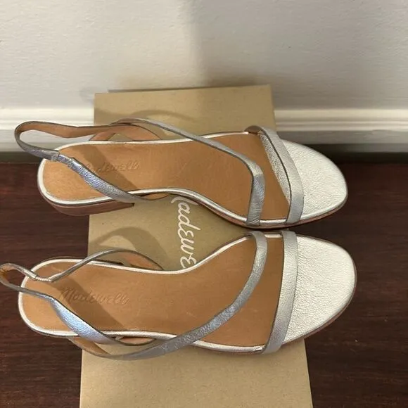 Madewell heide  leather upper&amp; lining  sandal size 7 and 7,5