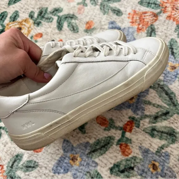 Madewell / Sidewalk Low-Top Sneakers in Leather
