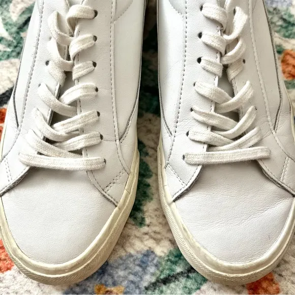 Madewell / Sidewalk Low-Top Sneakers in Leather