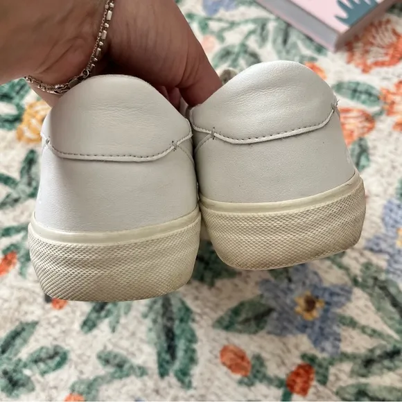 Madewell / Sidewalk Low-Top Sneakers in Leather