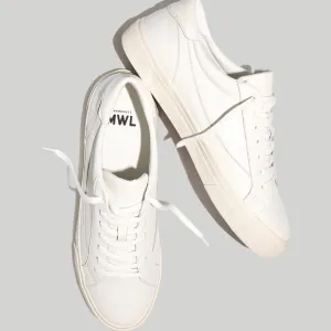 Madewell / Sidewalk Low-Top Sneakers in Leather