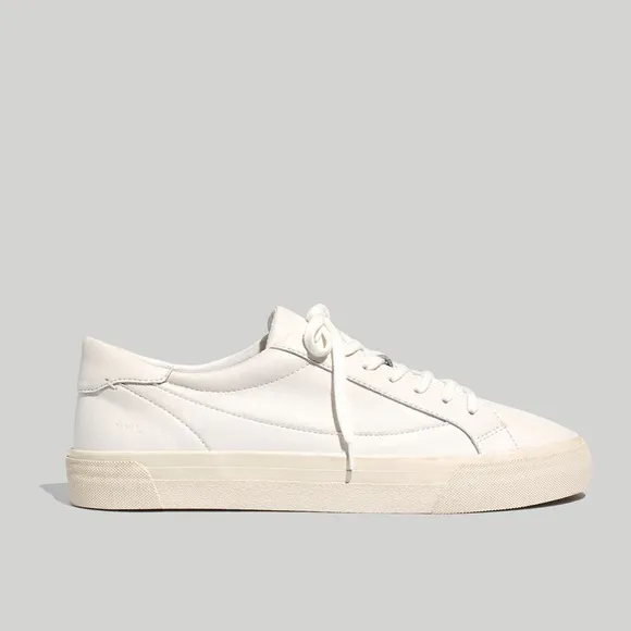 Madewell / Sidewalk Low-Top Sneakers in Leather