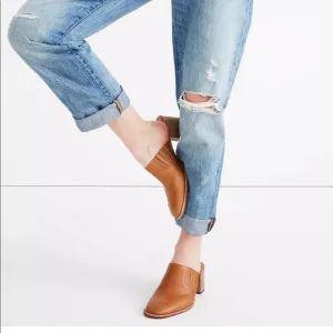 Madewell The Carey Mule in Leather NWOT