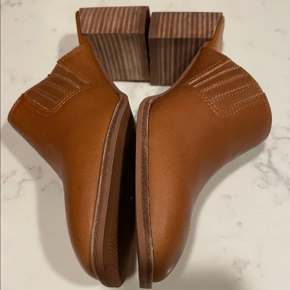 Madewell The Carey Mule in Leather NWOT