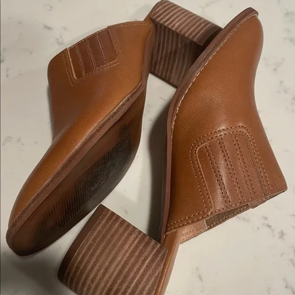 Madewell The Carey Mule in Leather NWOT