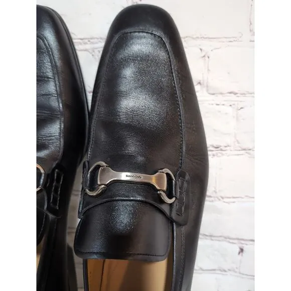 Magnanni Rafa II Black Bit Loafers size 13 18456 Men's Dress Buterblade