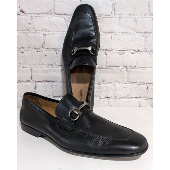 Magnanni Rafa II Black Bit Loafers size 13 18456 Men's Dress Buterblade