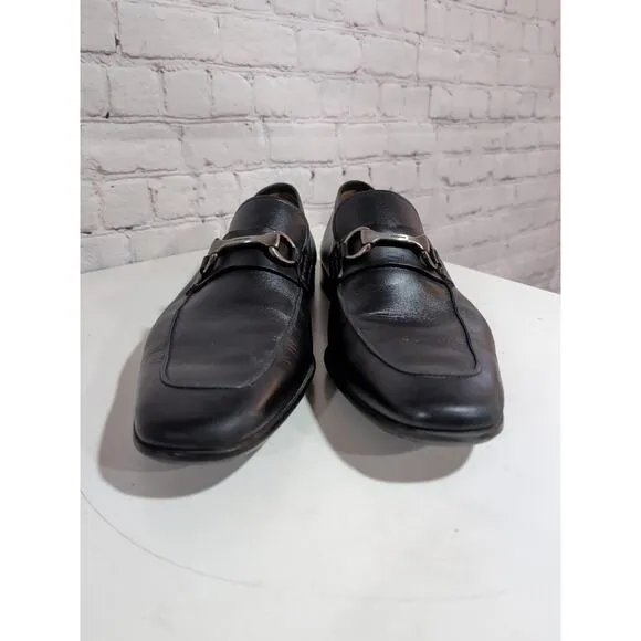 Magnanni Rafa II Black Bit Loafers size 13 18456 Men's Dress Buterblade