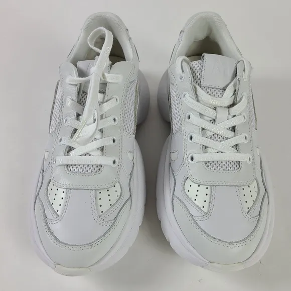 MAJE White W20 FASTER Chunky Sneakers