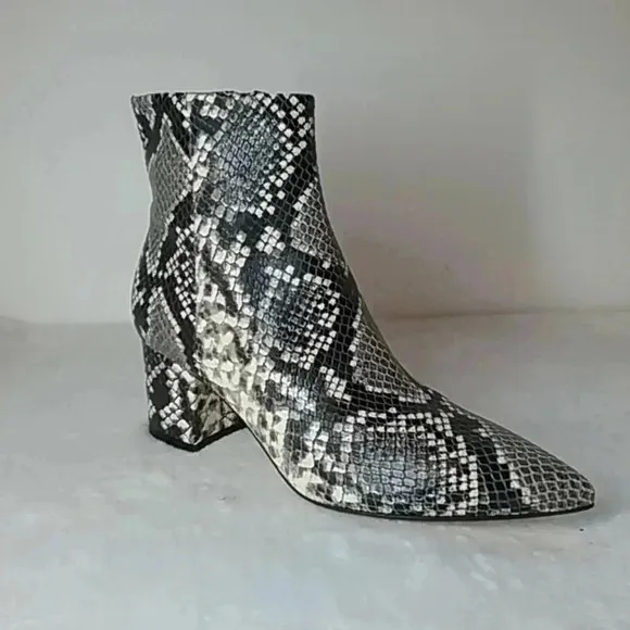 Mark Fisher LTD leather upper boots