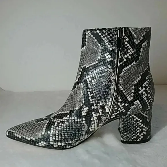 Mark Fisher LTD leather upper boots