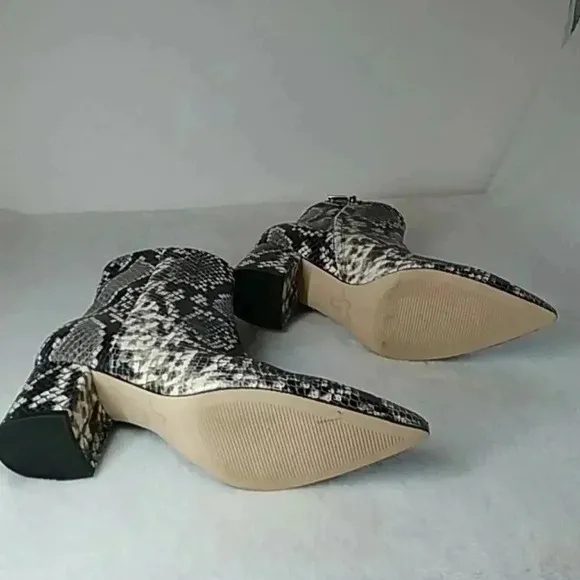 Mark Fisher LTD leather upper boots