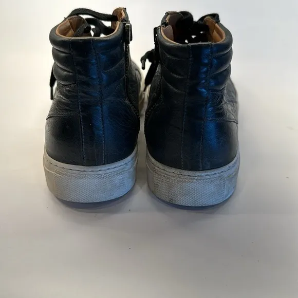 Matchless high top leather sneakers size 9