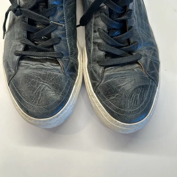 Matchless high top leather sneakers size 9