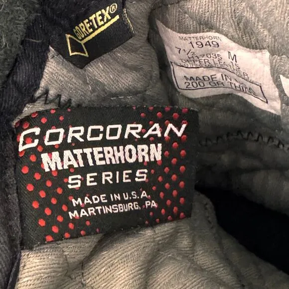 Matterhorn Gore-tex Style 1949 Insulated Tactical Boots Men's 7.5 W Black