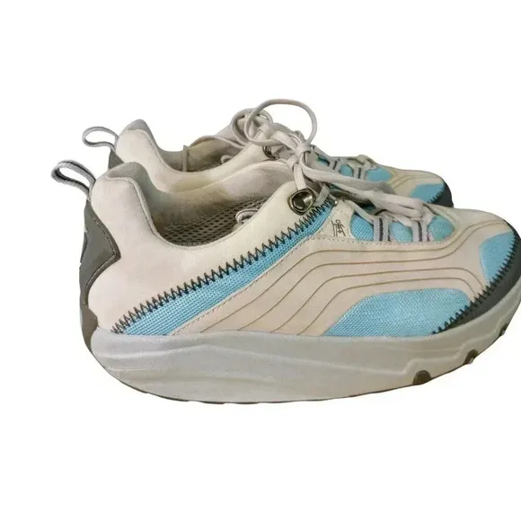 MBT Chapa Azul Blue Physiological Shoes Sneakers Walking Toning Women's Size 9