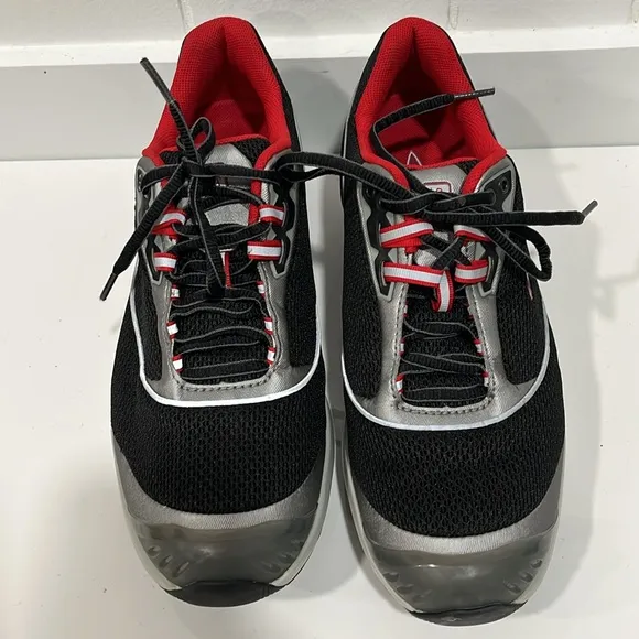 MBT KIMONDO Walking Shape Up Running Shoes 400215-03 Size 8,5 US  Black red