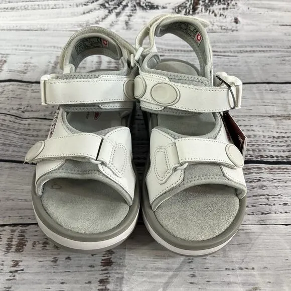 MBT Physiological Footwear Sandals Shoes size 6 Women Kisumu White Comfort