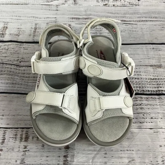 MBT Physiological Footwear Sandals Shoes size 6 Women Kisumu White Comfort
