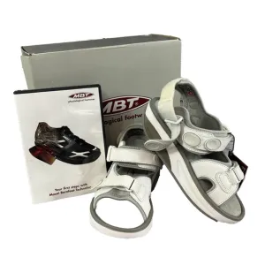 MBT Physiological Footwear Sandals Shoes size 6 Women Kisumu White Comfort