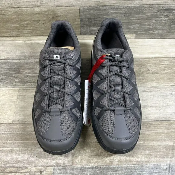 MBT Sport 3 Shoes Men's 5-5.5 Gray Rocker Bottom Walking Sneakers Comfort