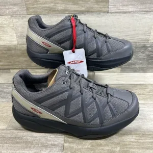 MBT Sport 3 Shoes Men's 5-5.5 Gray Rocker Bottom Walking Sneakers Comfort