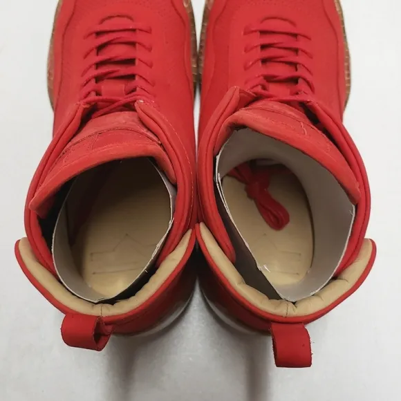 MCCVIII (Twelve-O-Eight) Sneakers Men's Size 44 (US Size 10) Red High Top