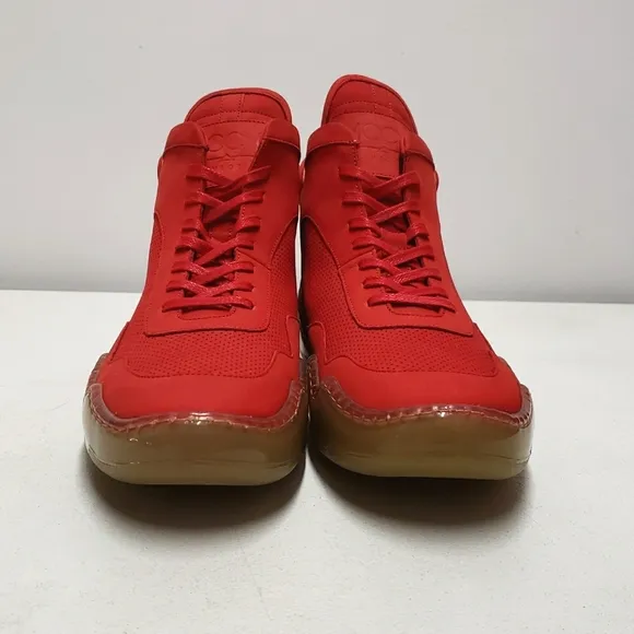 MCCVIII (Twelve-O-Eight) Sneakers Men's Size 44 (US Size 10) Red High Top