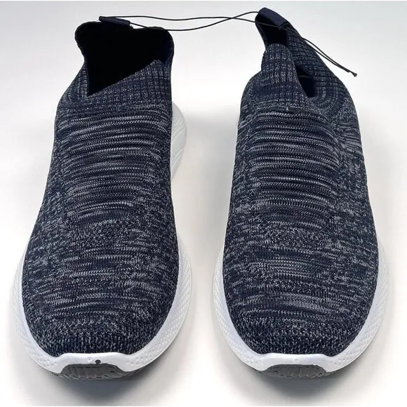 MEMBERS ONLY Mens US 10M Navy Breathable Slip-On Athletic SHOES Sneakers NWT NEW