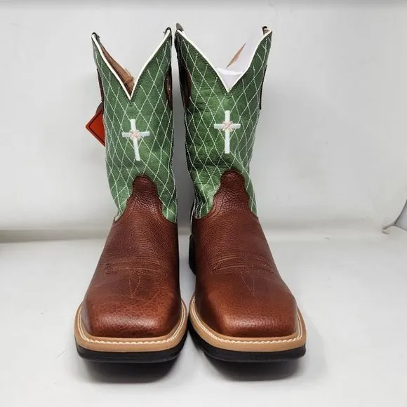 Men's 12 Twisted X Lite Cowboy Work 12&quot; steel toe western cross boots MLCS002