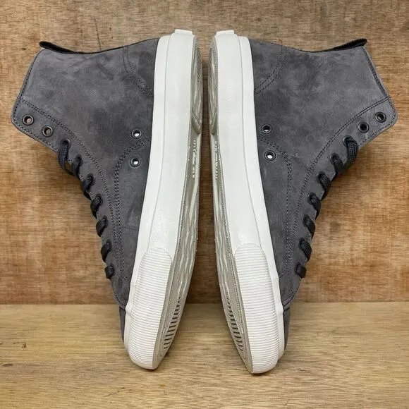 Mens 8.5 / Womens 10 - PF Flyers Center Suede Gray Hi Top Sneakers All American
