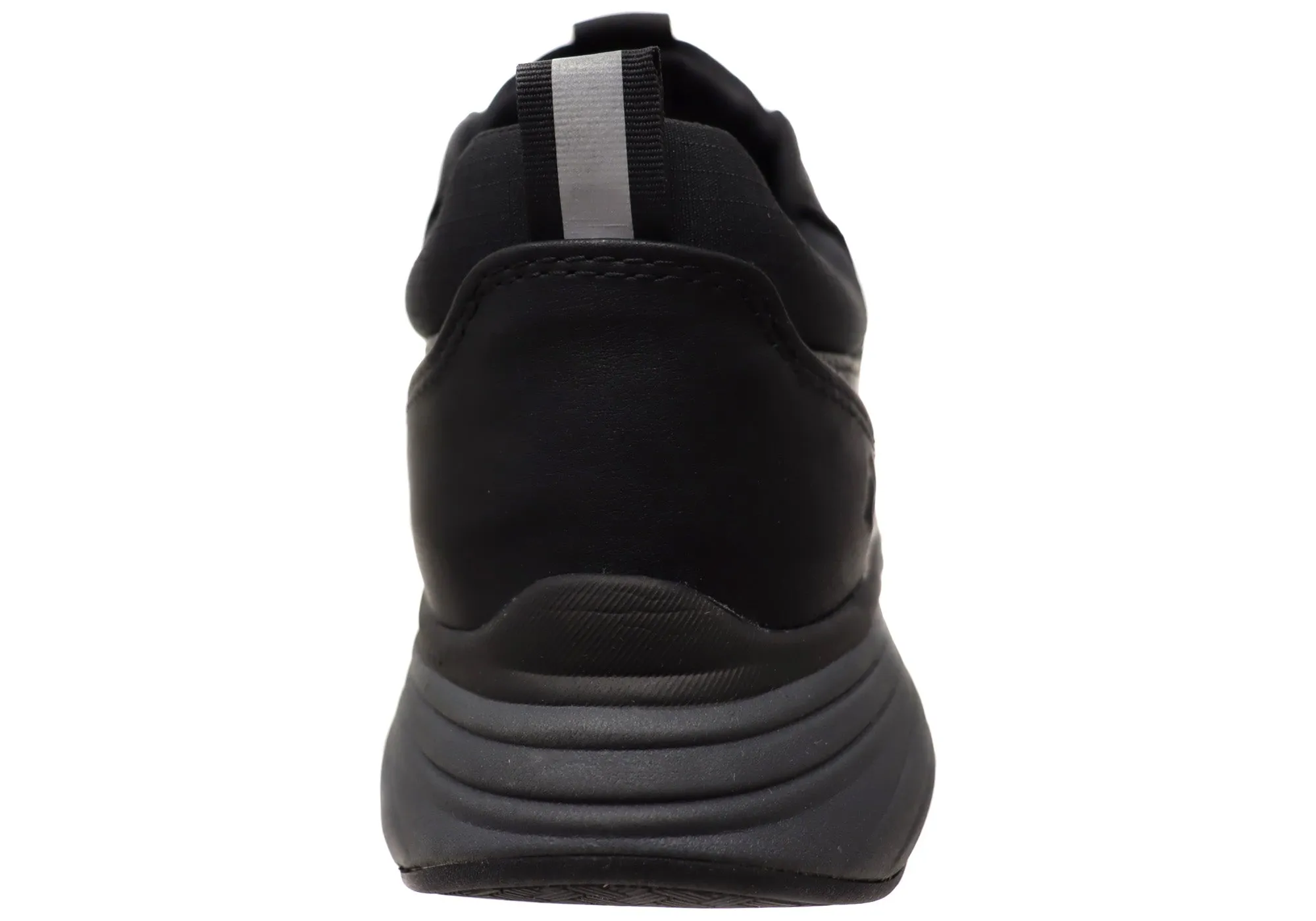 Mens Align Tahoe Comfortable Leather Wide Fit Arch Support Sneakers