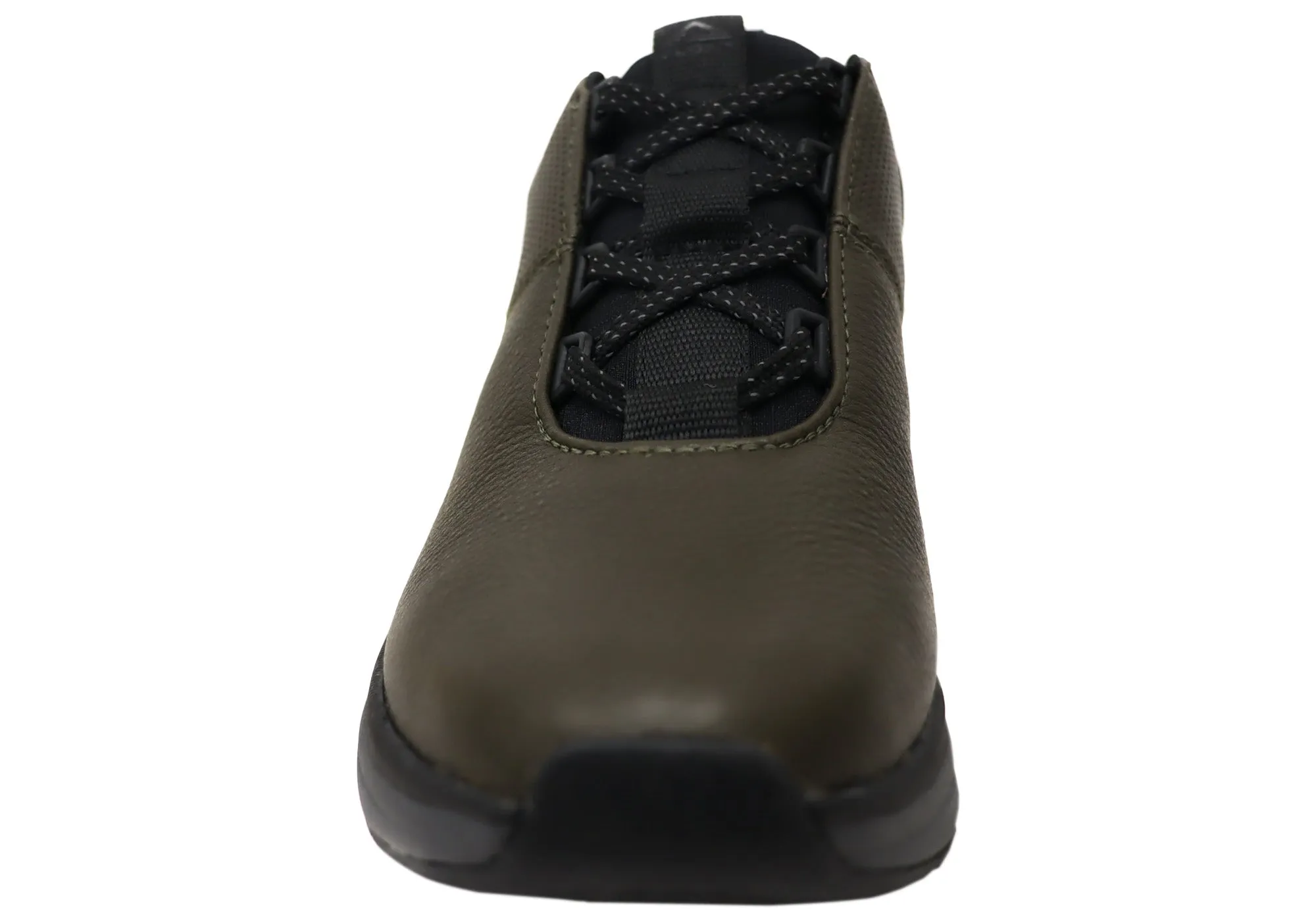 Mens Align Tahoe Comfortable Leather Wide Fit Arch Support Sneakers