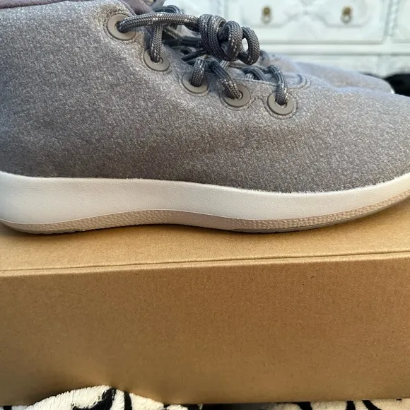 Mens Allbirds Mizzles size 14 Gray High-Top Sneakers NEW