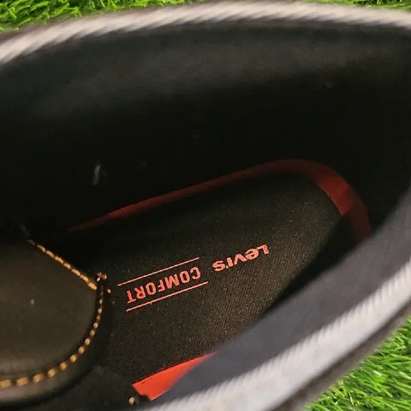 Men's Black High-Top Sneakers