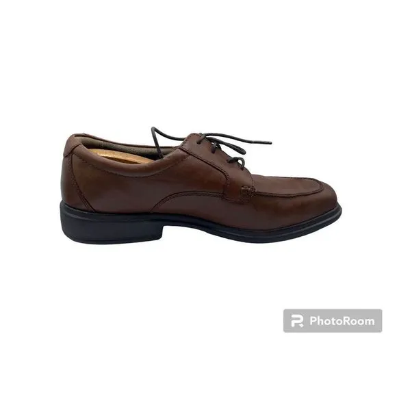 Men's Bostonian Layered  Comfort Footbed Dress Shoes, Brown Leather 11.5M. New