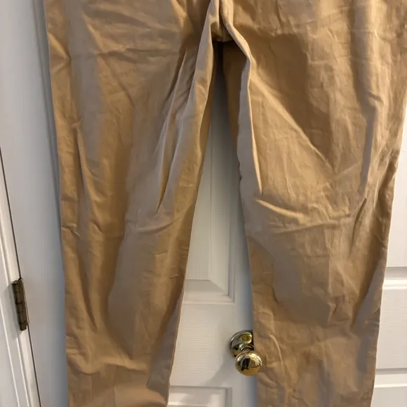 Men's Brooks Brothers Red Fleece Biege Pants Size 35/32