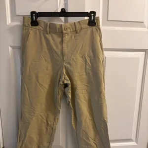Men's Brooks Brothers Red Fleece Biege Pants Size 35/32