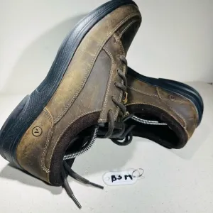 Men’s Brown Leather Casual Comfort Shoes Anodyne Sz 9 .1/2M no. 72