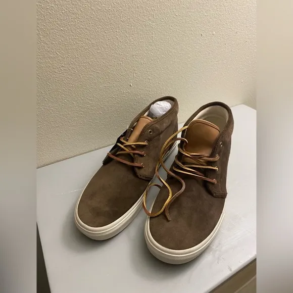 Men's Brown Suede Shoes. Polo Ralph Lauren men's genuine suede sneakers.