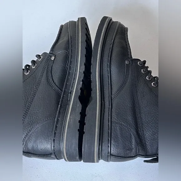 MEN'S CACTUS BLACK STEEL TOE OIL &amp; SLIP RESISTANT WORK BOOT SIZE 10
