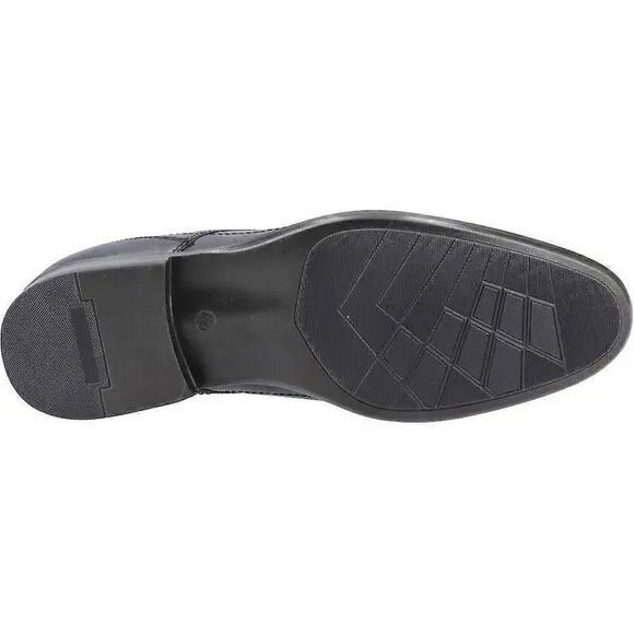 Mens Carl Leather Derby Shoes / Black