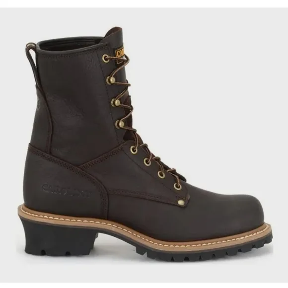 Mens Carolina Elm steel toe boots, 10 1/2 2E