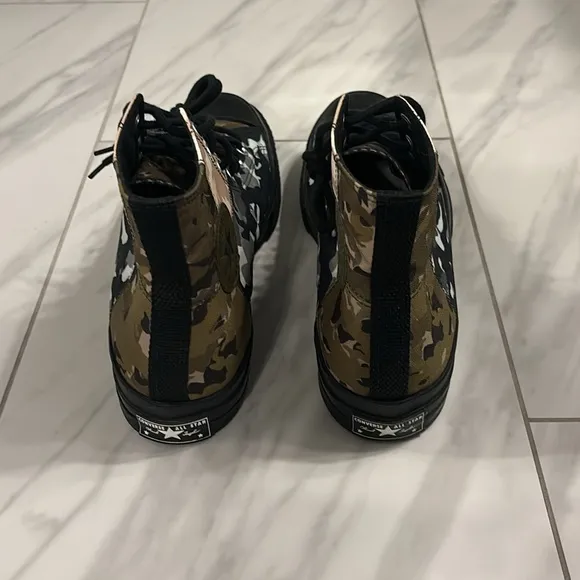 Men’s Converse Colorblock Camo High Top Sneakers